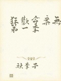 狂欢命案无删减第一季封面