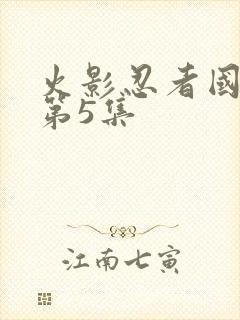 火影忍者国语版第5集