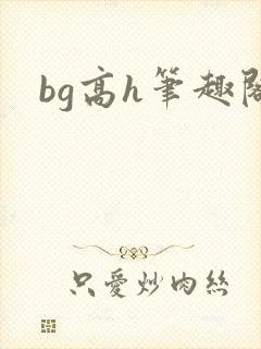 bg高h笔趣阁