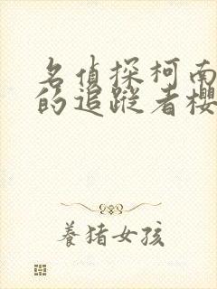 名侦探柯南漆黑的追踪者樱花动漫封面