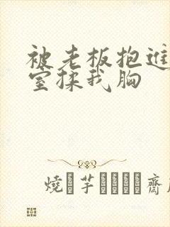 被老板抱进办公室揉我胸