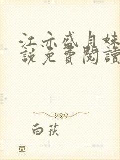 江亦盛月姝的小说免费阅读无弹窗