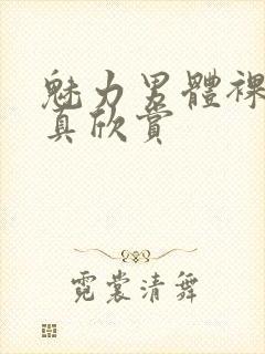 魅力男体裸体写真欣赏