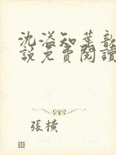 沈溢知叶歆的小说免费阅读无弹窗封面