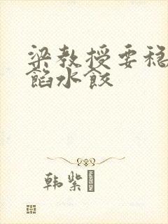 梁教授要稳住肉馅水饺封面