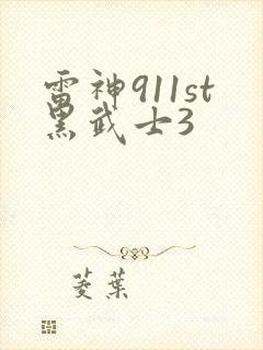 雷神911st黑武士3