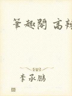 笔趣阁 高辣文