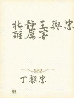 北静王与忠顺王谁厉害