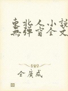 东北人小说免费无弹窗全文阅读