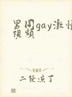 男同gay激情视频