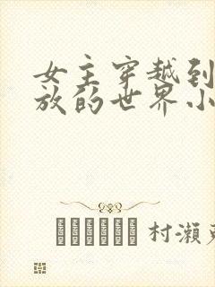 女主穿越到很开放的世界小说