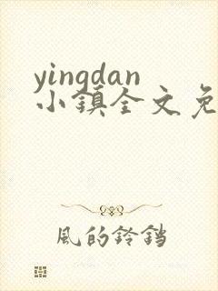 yingdan小镇全文免费阅读笔趣阁封面