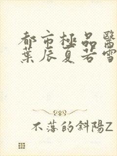 都市极品医神 叶辰夏若雪笔趣阁