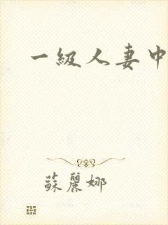 一级人妻中文儿