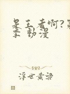 是王者啊?第5季 动漫