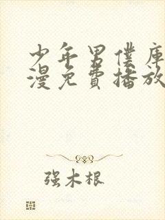 少年男仆库洛动漫免费播放