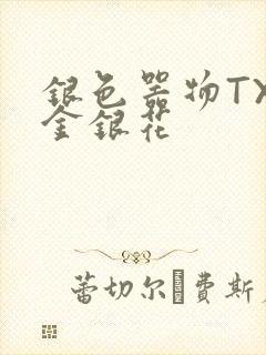 银色器物TXL金银花封面