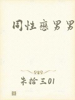 同性恋男男互操