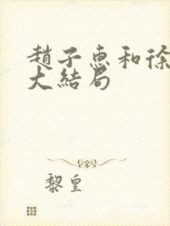 赵子惠和徐天的大结局