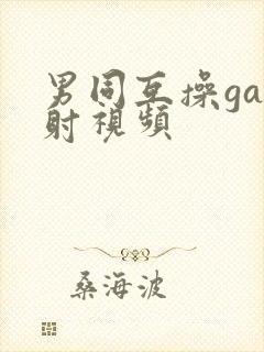 男同互操gay射视频