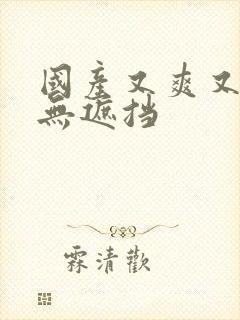 国产又爽又黄又无遮挡