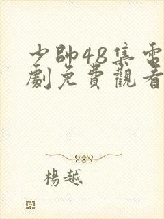 少帅48集电视剧免费观看策驰