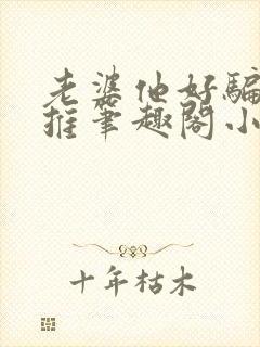 老婆他好骗又好推笔趣阁小说封面