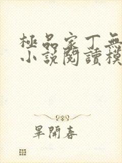 极品家丁无删减小说阅读模式