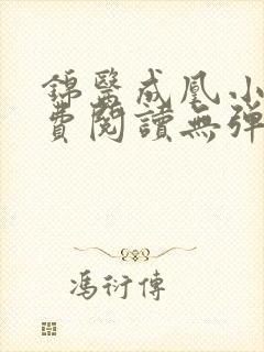 锦医成凰小说免费阅读无弹窗