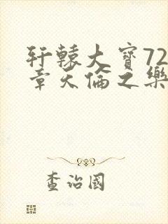 轩辕大宝720章天伦之乐封面