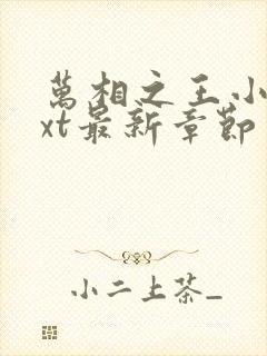 万相之王小说txt最新章节