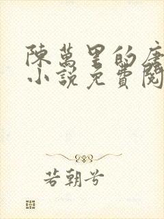 陈万里的唐嫣然小说免费阅读封面