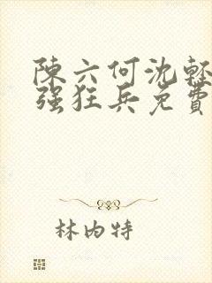 陈六何沈轻舞最强狂兵免费封面