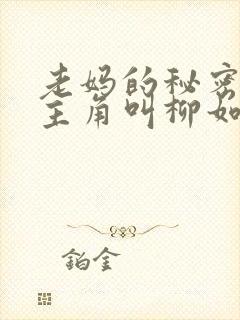 老妈的秘密小说主角叫柳如烟的小说