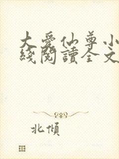 大爱仙尊小说在线阅读全文无删减封面