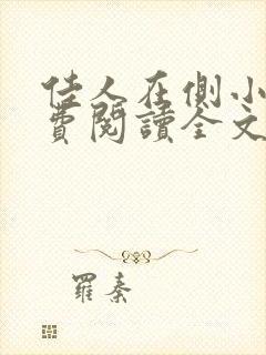 佳人在侧小说免费阅读全文无弹窗封面