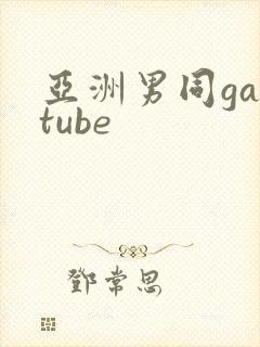 亚洲男同gaytube