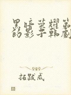 黑暗荣耀第二季的影子韩剧免费观看