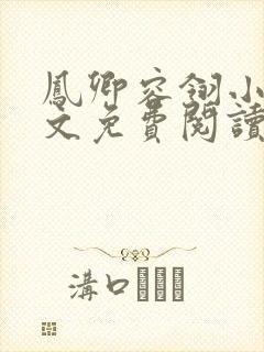 凤卿容翎小说全文免费阅读无弹窗封面