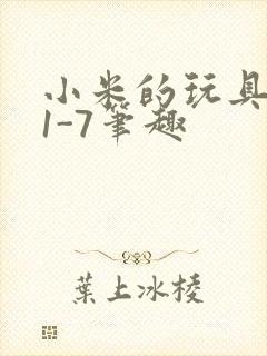 小米的玩具日记1-7笔趣