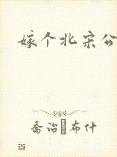 嫁个北宋公务员封面