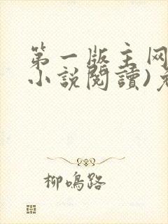 第一版主网(在小说阅读)免费阅读