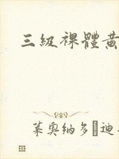 三级裸体黄色片封面