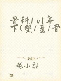 骨科1 v1年下(双/产/骨科年下)