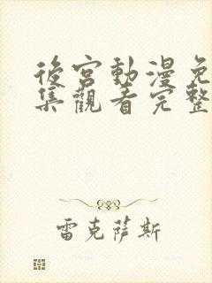 后宫动漫免费全集观看完整版高清