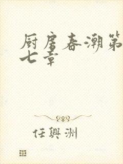 厨房春潮第三十七章