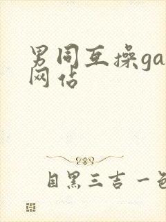 男同互操gay网站封面