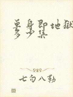 单身即地狱5有多少集