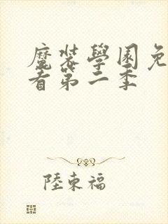 魔装学园免费观看第二季