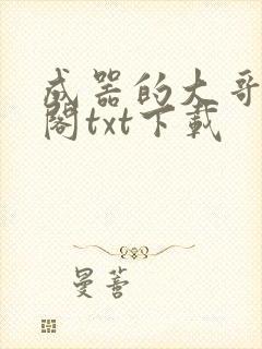 成器的大哥笔趣阁txt下载